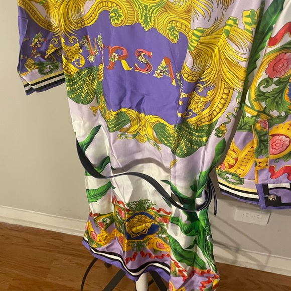 Versace Dress size 44 (8) Abito Donna Tessuto - Picture 5 of 15